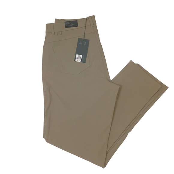 VRST Other - VRST Limitless 5 Pocket Slim Fit Pants Mens 34x32 Earl Grey Stretch Wicking NEW